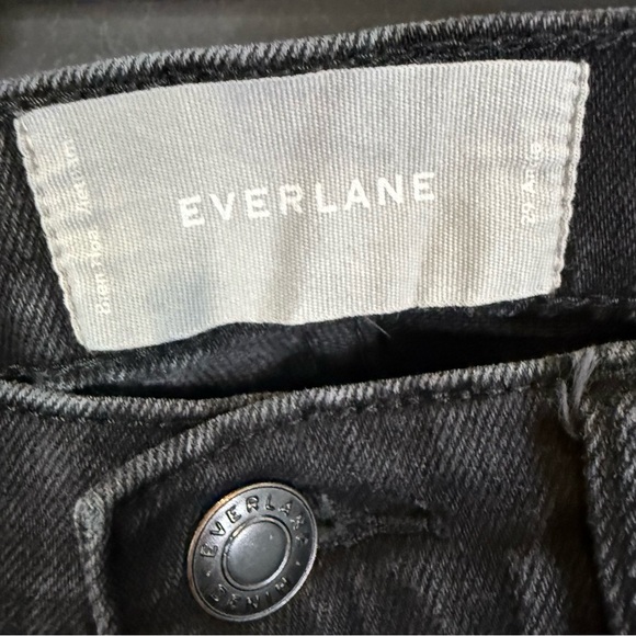 Everlane Women's High Rise Jeans in Charcoal - Picture 3 of 12